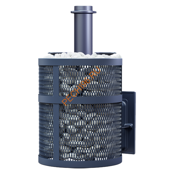 Печь банная Гефест Искандер ЗК 18 Ураган