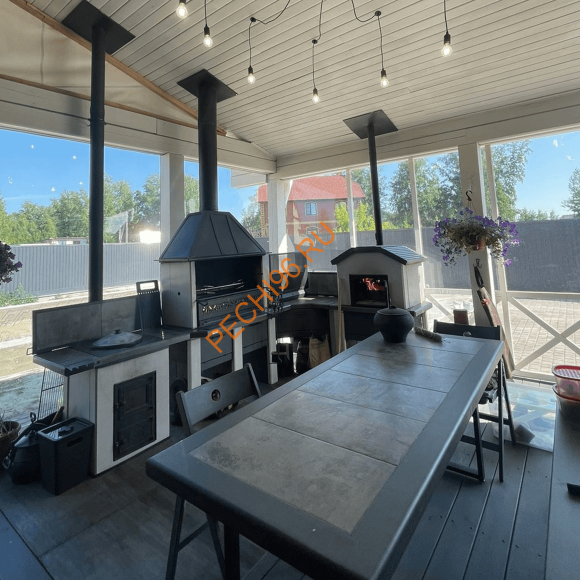 Печь-барбекю Царь-печь Сканди Печь-барбекю Царь-печь Сканди