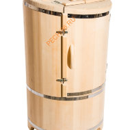 Фитобочка НКЗ кедровая круглая Гигант со скосом