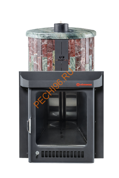 Печь банная Ферингер Малютка ПФ Жадеит+Россо Леванте