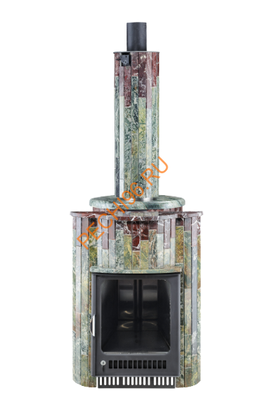 Печь банная Ферингер Малютка ПФ Жадеит+Россо Леванте