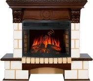 Электрокамин Royal Flame Pierre Luxe темный дуб/шампань с очагом Dioramic 25 LED FX Электрокамин Royal Flame Pierre Luxe темный дуб/шампань с очагом Dioramic 25 LED FX