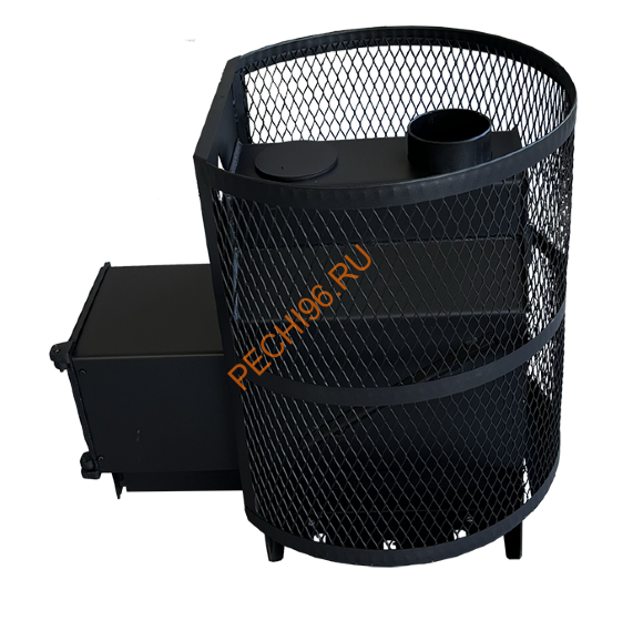 Печь банная Берёзка Оптима 12 ДТ-3 сетка