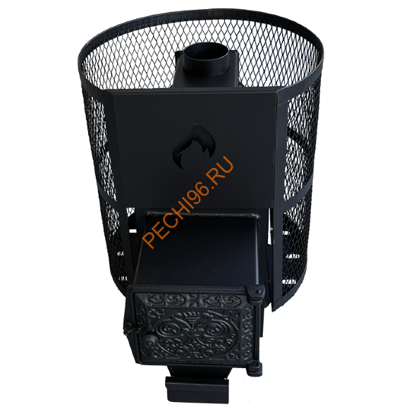 Печь банная Берёзка Оптима 12 ДТ-3 сетка