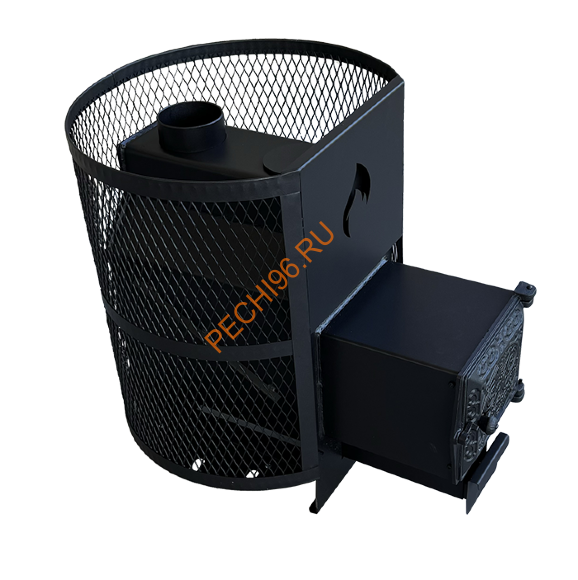 Печь банная Берёзка Оптима 12 ДТ-3 сетка