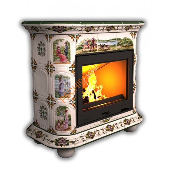 Печь-камин КимрПечь Прованс угловой Усадьба Печь-камин КимрПечь Прованс угловой Усадьба