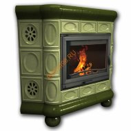 Печь-камин КимрПечь Медальон угловой Олива Печь-камин КимрПечь Медальон угловой Олива