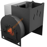 Печь банная Термосфера Горыныч Мини, дверь малая со стеклом