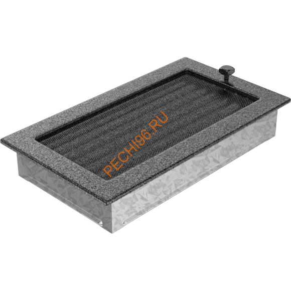 Вентиляционная решетка Kratki 22/30CSX 220х300 мм черная/серебро Вентиляционная решетка Kratki 22/30CSX 220х300 мм черная/серебро