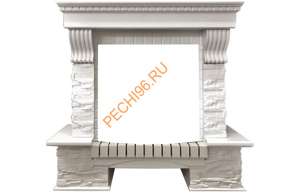 Портал Royal Flame Pierre Luxe сланец белый под очаг Dioramic 25 FX Портал Royal Flame Pierre Luxe сланец белый под очаг Dioramic 25 FX