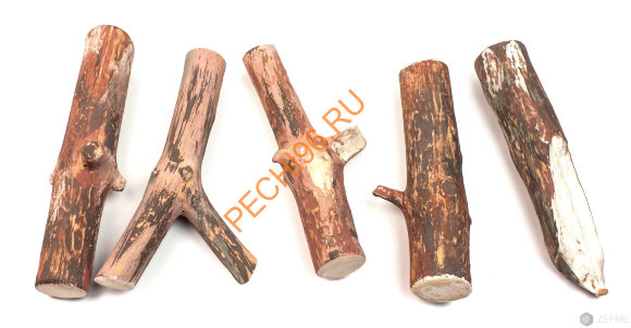 Керамические дрова ZeFire сосна ветки 5 шт