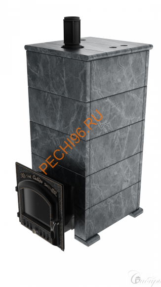Печь банная Сибирь-премиум 25 (545х545), ТК 400 мм, ЗК, в облицовке Русский пар талькомагнезит Печь банная Сибирь-премиум 25 (545х545), ТК 400 мм, ЗК, в облицовке Русский пар талькомагнезит