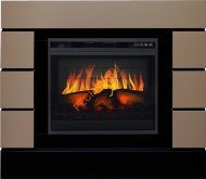 Электрокамин Royal Flame Lindos Beige Grey с очагом Vision 23 EF LED 3D FX Электрокамин Royal Flame Lindos Beige Grey с очагом Vision 23 EF LED 3D FX