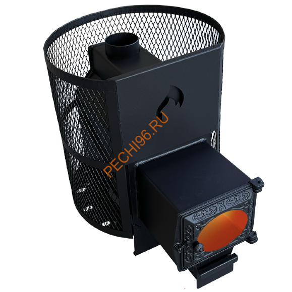 Печь банная Берёзка Оптима 12 ДТ-3 стекло сетка