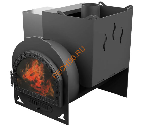 Печь банная Термосфера Горыныч Мини, дверь средняя со стеклом Печь банная Термосфера Горыныч Мини, дверь средняя со стеклом