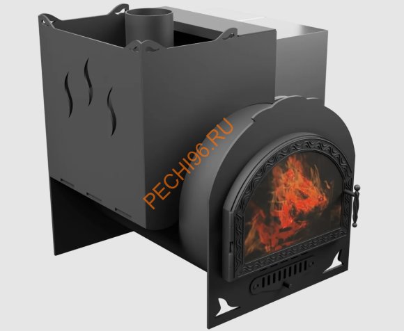 Печь банная Термосфера Горыныч Мини, дверь средняя со стеклом Печь банная Термосфера Горыныч Мини, дверь средняя со стеклом