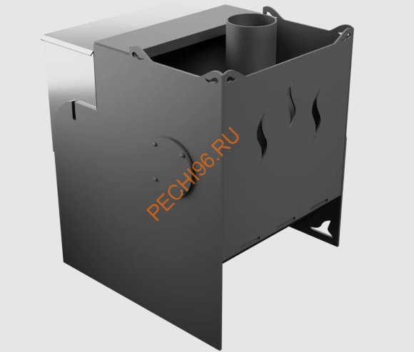 Печь банная Термосфера Горыныч Мини, дверь средняя со стеклом Печь банная Термосфера Горыныч Мини, дверь средняя со стеклом