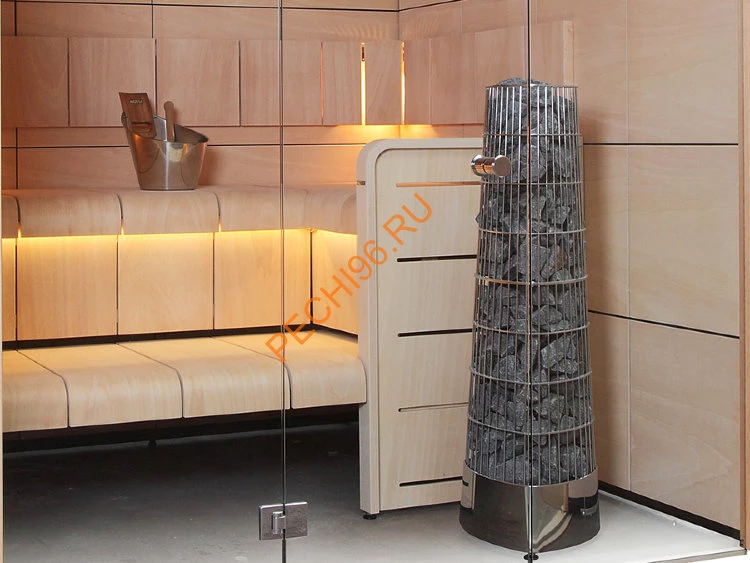 Дверь стеклянная DoorWood «Рассвет прозрачная», 2100х900 мм