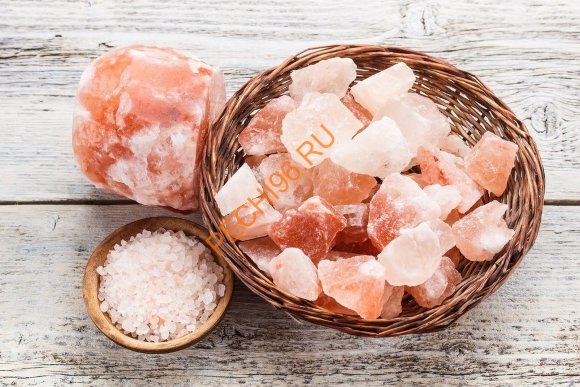 Колотая гималайская соль фракция 4-6 см, мешок 25 кг