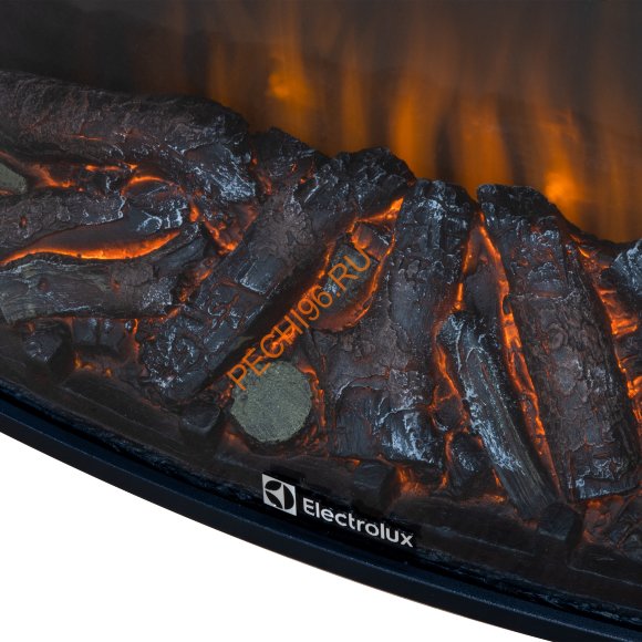 Электрокамин Electrolux Sphere Plus EFP/P-3320RLS N с порталом Firelight Cubo 30, белый