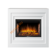 Электрокамин Electrolux Sphere Plus EFP/P-3320RLS N с порталом Firelight Cubo 30, белый