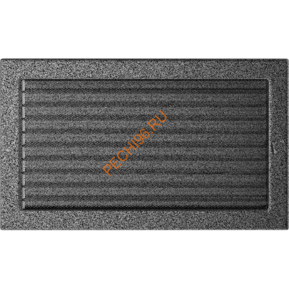 Вентиляционная решетка Kratki 22/37CSX 220х370 мм черная/серебро Вентиляционная решетка Kratki 22/37CSX 220х370 мм черная/серебро