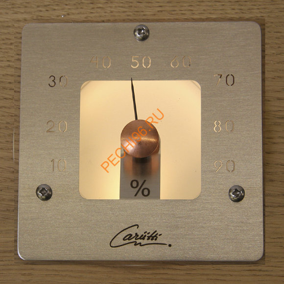 Cветильник Cariitti Гигрометр SQ нержавеющая сталь