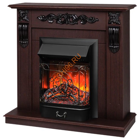 Электрокамин RealFlame Dominica с очагом Majestic Lux BL