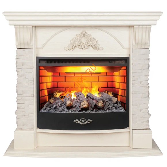 Электрокамин RealFlame Athena 25/25,5 WT с очагом 3D Firestar 25,5