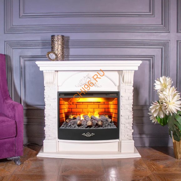 Электрокамин RealFlame Athena 25/25,5 WT с очагом 3D Firestar 25,5
