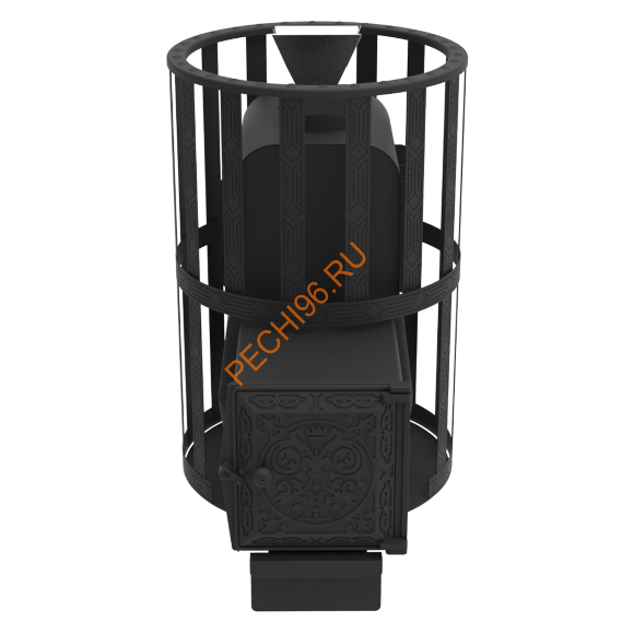 Печь банная Берёзка Воевода 15 ДТ-4 ЗК, сетка