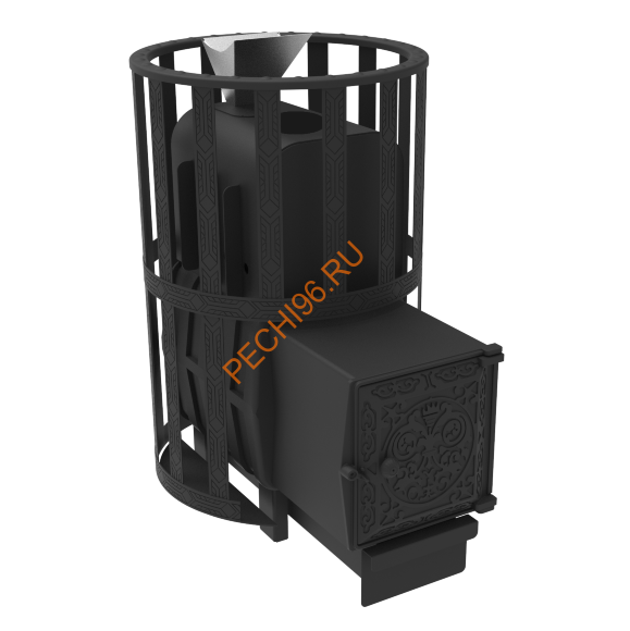 Печь банная Берёзка Воевода 15 ДТ-4 ЗК, сетка