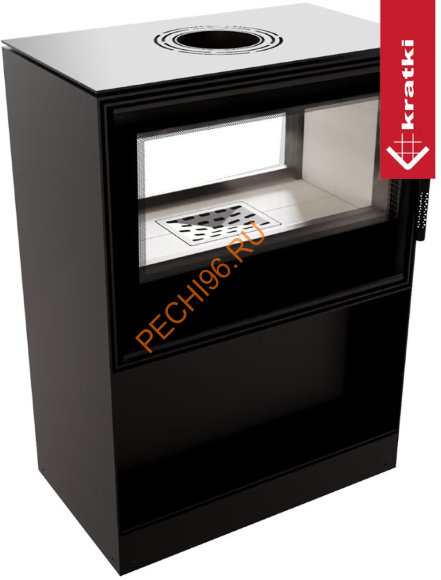 Печь-камин Kratki PRO KARI 80/W tunel Печь-камин Kratki PRO KARI 80/W tunel