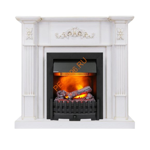 Электрокамин Dimplex Martin с очагом Danville Black FB2 белый дуб