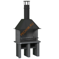 Печь-барбекю Царь-печь Графит