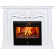 Электрокамин RealFlame Victoria 26 с очагом 3D Novara 26 (Белый)