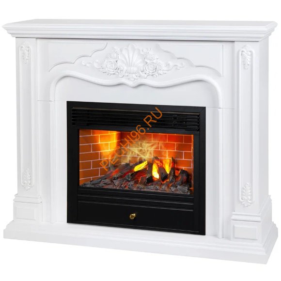 Электрокамин RealFlame Victoria 26 с очагом 3D Novara 26 (Белый) Электрокамин RealFlame Victoria 26 с очагом 3D Novara 26 (Белый)