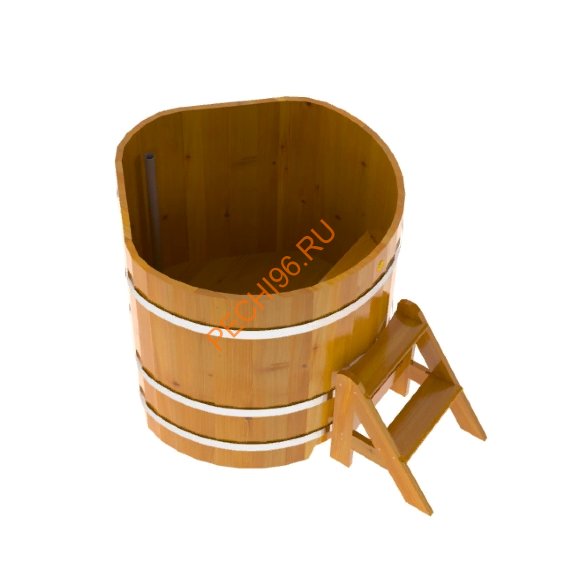 Купель для бани BentWood угловая из лиственницы рустик, h 1000мм Купель для бани BentWood угловая из лиственницы рустик, h 1000мм