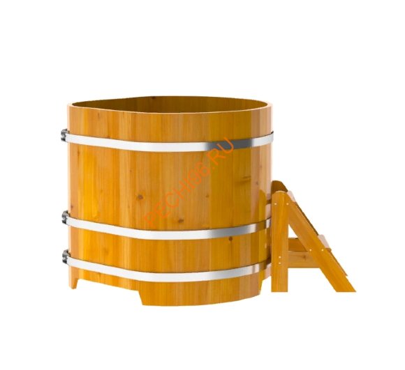 Купель для бани BentWood угловая из лиственницы рустик, h 1000мм Купель для бани BentWood угловая из лиственницы рустик, h 1000мм