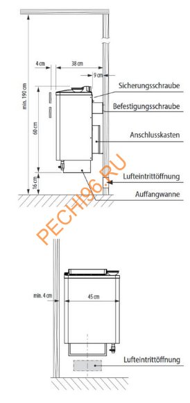 Электрическая печь EOS Bi-O Tec W 6 кВт