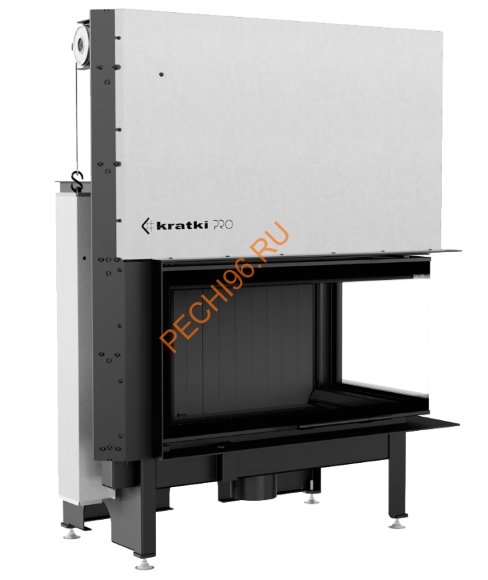 Каминная топка Kratki NADIA/14/P/BS/G, 14 кВт