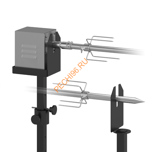 Комплект электровертел для Чугунной Костровой чаши Fantastic D 700 Люкс