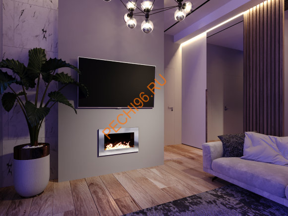 Биокамин Русский огонь Хай-тек 650V встраиваемый Биокамин Русский огонь Хай-тек 650V встраиваемый