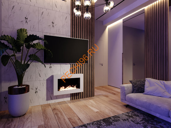 Биокамин Русский огонь Блонд 800N, высота 500 мм, настенный Биокамин Русский огонь Блонд 800N, высота 500 мм, настенный