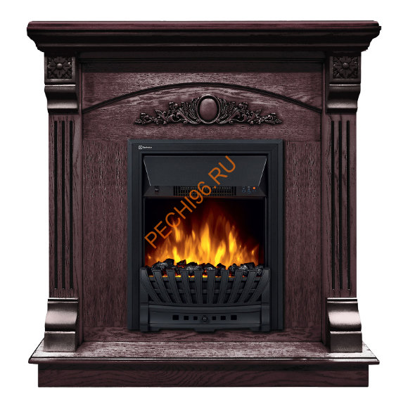 Электрокамин Electrolux Classic EFP/P-1020LS с порталом Firelight Barocco Classic, венге