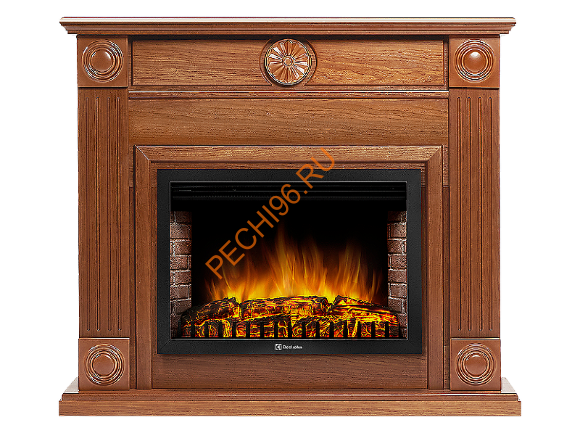 Электрокамин Electrolux EFP/P-3020LS с порталом Firelight Frame 30U угловой, дуб