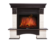 Электрокамин Electrolux EFP/P-2520LS с порталом Firelight Forte 25S, камень белый, венге Электрокамин Electrolux EFP/P-2520LS с порталом Firelight Forte 25S, камень белый, венге