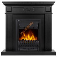 Электрокамин Electrolux Classic EFP/P-1020LS с порталом Firelight Bianco Classic, черная эмаль