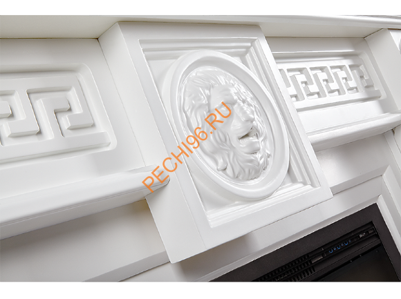 Электрокамин Electrolux Sphere Plus EFP/P-3320RLS с порталом Firelight Vittoriano 30, белый