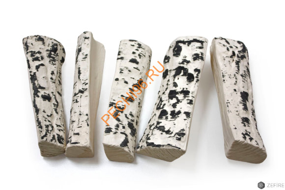 Керамические дрова ZeFire береза колотая 5 шт Керамические дрова ZeFire береза колотая 5 шт